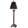 Bellcord Black Buffet Lamp, Table Lamp by Uttermost, 7.5" width x 31.25" height x 7.5" depth thumbnail 1