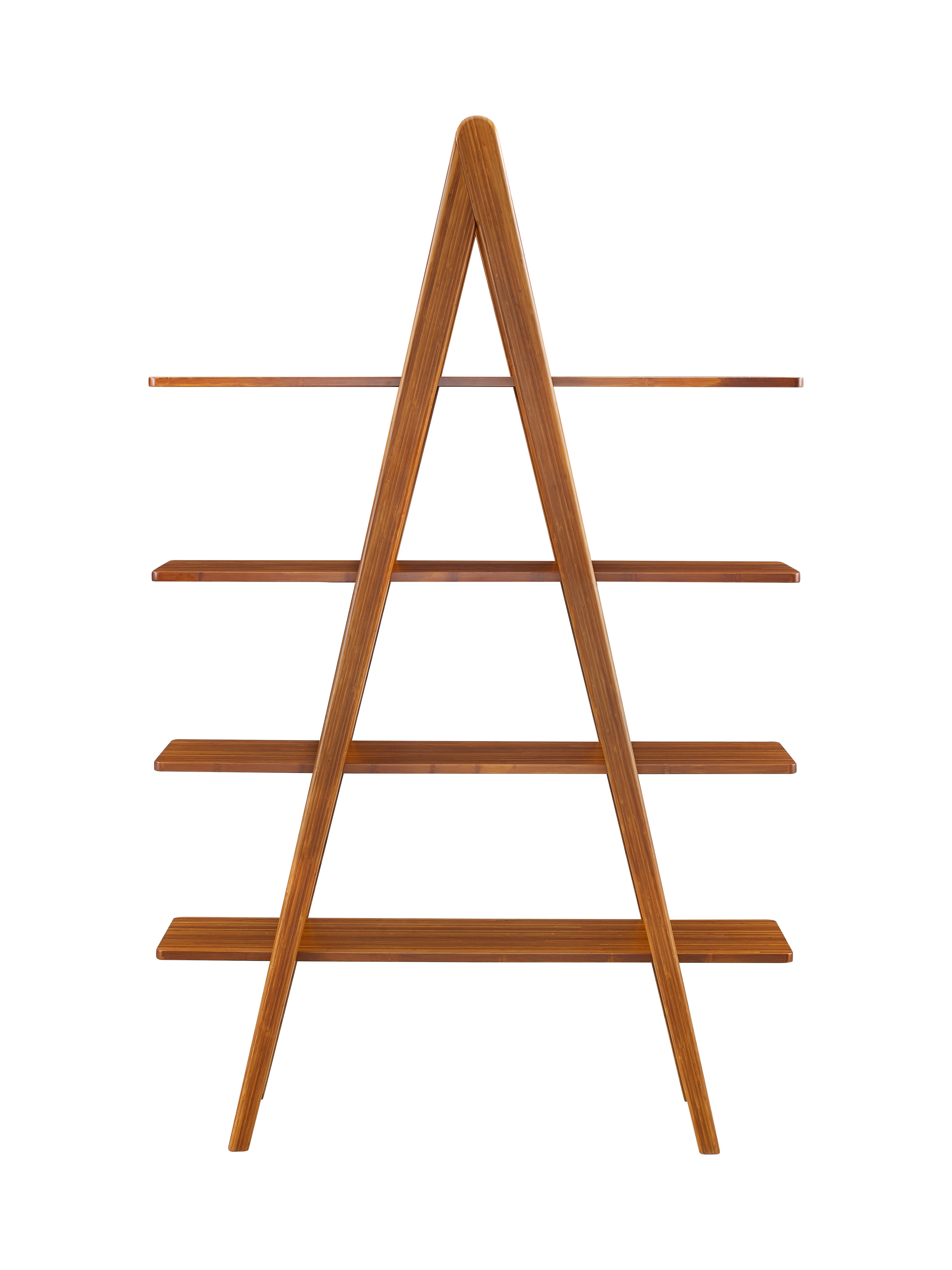 Studio Plus Book Shelf Amber, File Storage by Greenington, 47" length x 14" width x 75" height View 2