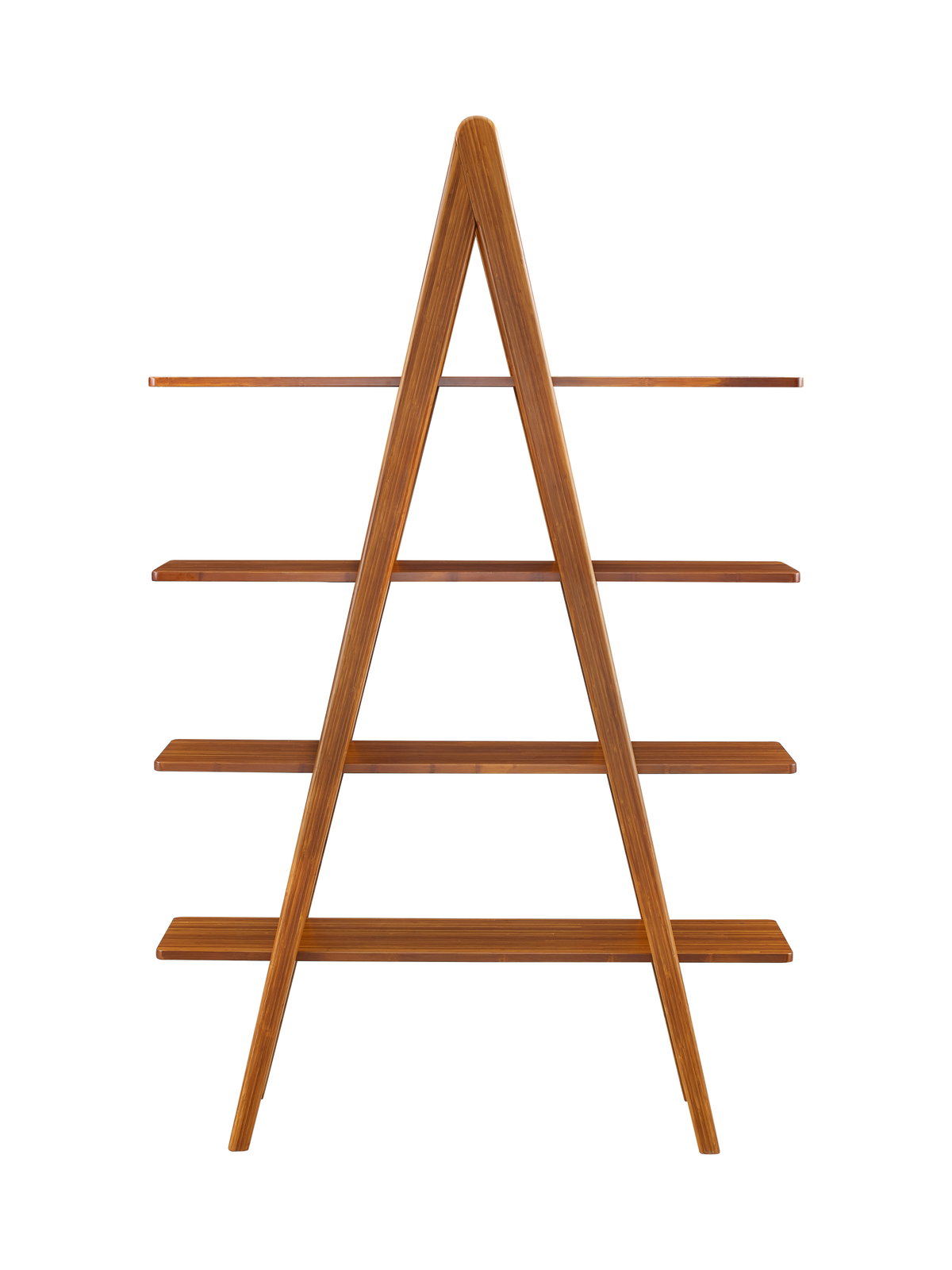Studio Plus Book Shelf Amber, Shelving & Bookcase by Greenington, 47" length x 14" width x 75" height View 2