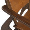 Dania Occasional Chair Brown, Accent Chair by Dovetail, 29.7" width x 32.28" height x 30.5" depth thumbnail 5