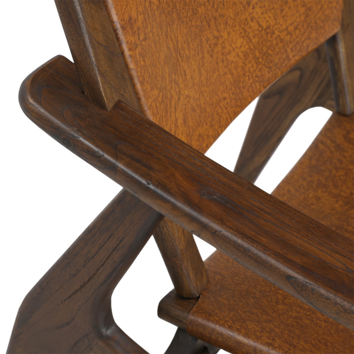 Dania Occasional Chair Brown, Accent Chair by Dovetail, 29.75" width x 31.89" height x 31" depth View 5