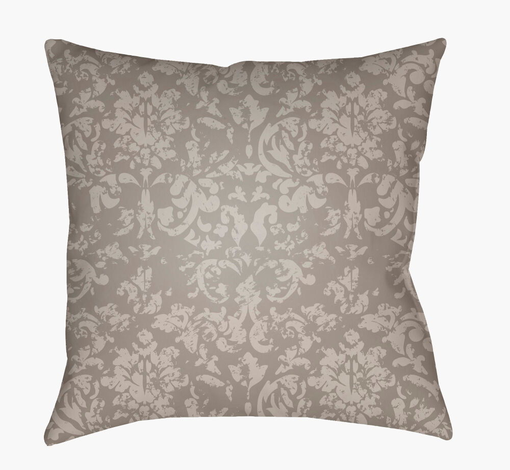 Moody Damask Accent Pillow large image 