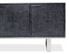 *Bronzini Credenza, Embossed Blue/Grey, Cabinets & Sideboard by Sarreid, 94" length x 20" width x 34" height thumbnail 6