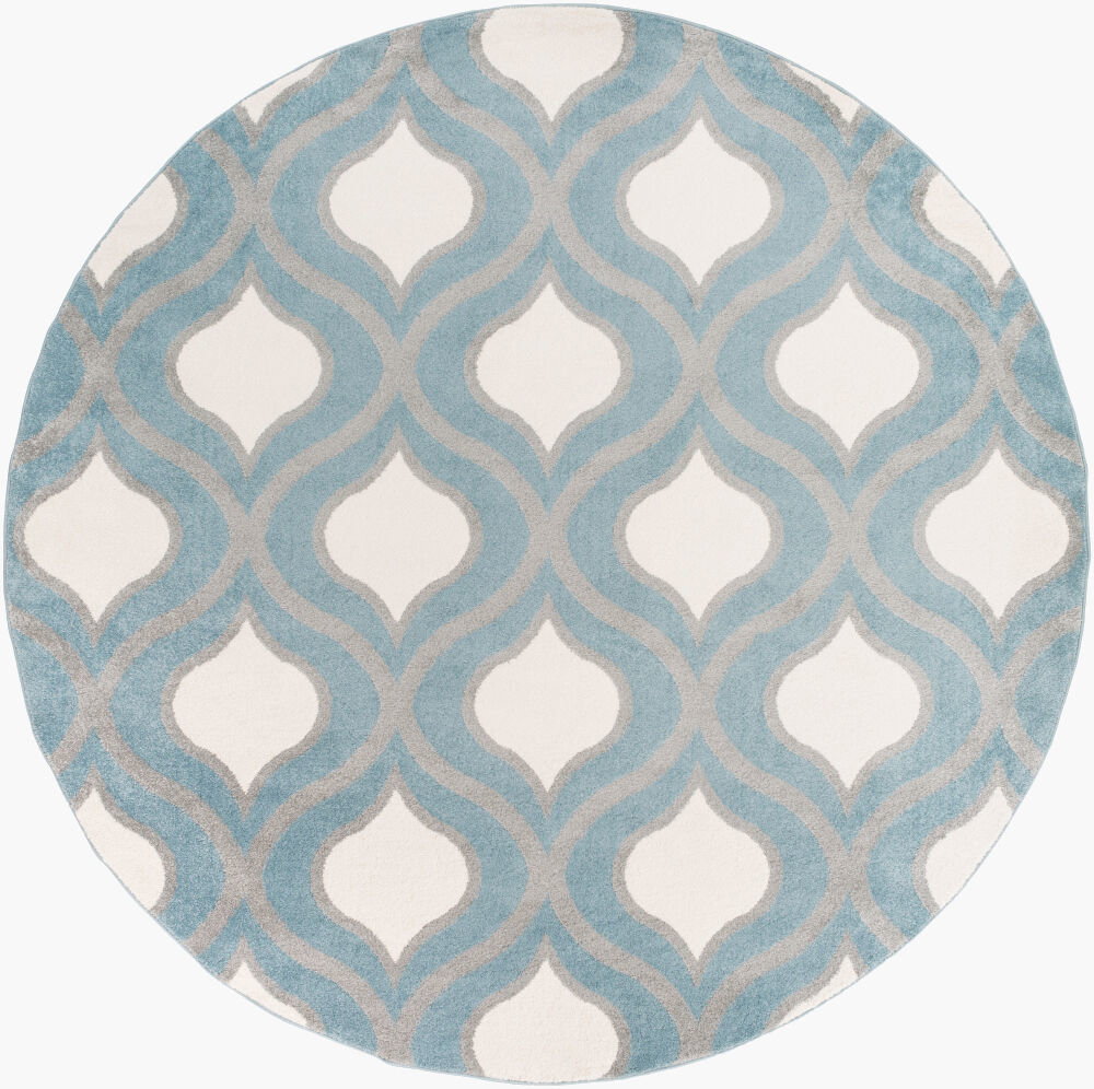 Horizon Machine Woven Rug, by Surya, 1'3.75" length x 1'3.75" width