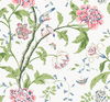 Teahouse Floral White & Blush Wallpaper thumbnail 0