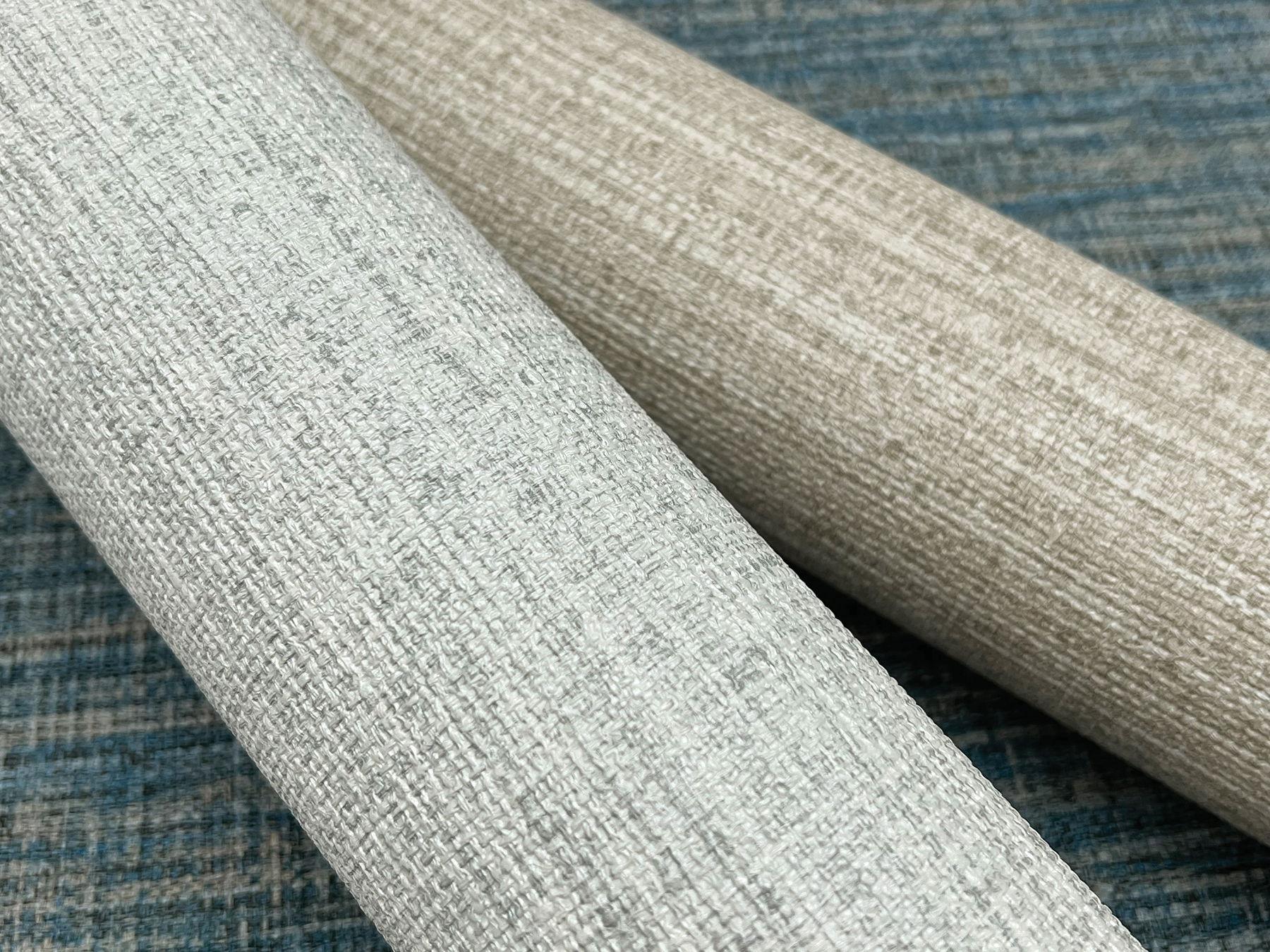 Scotland Tweed Ivory Wallpaper, by York Wall, 33' length x 1'8.9" width x 0.02" depth View 3