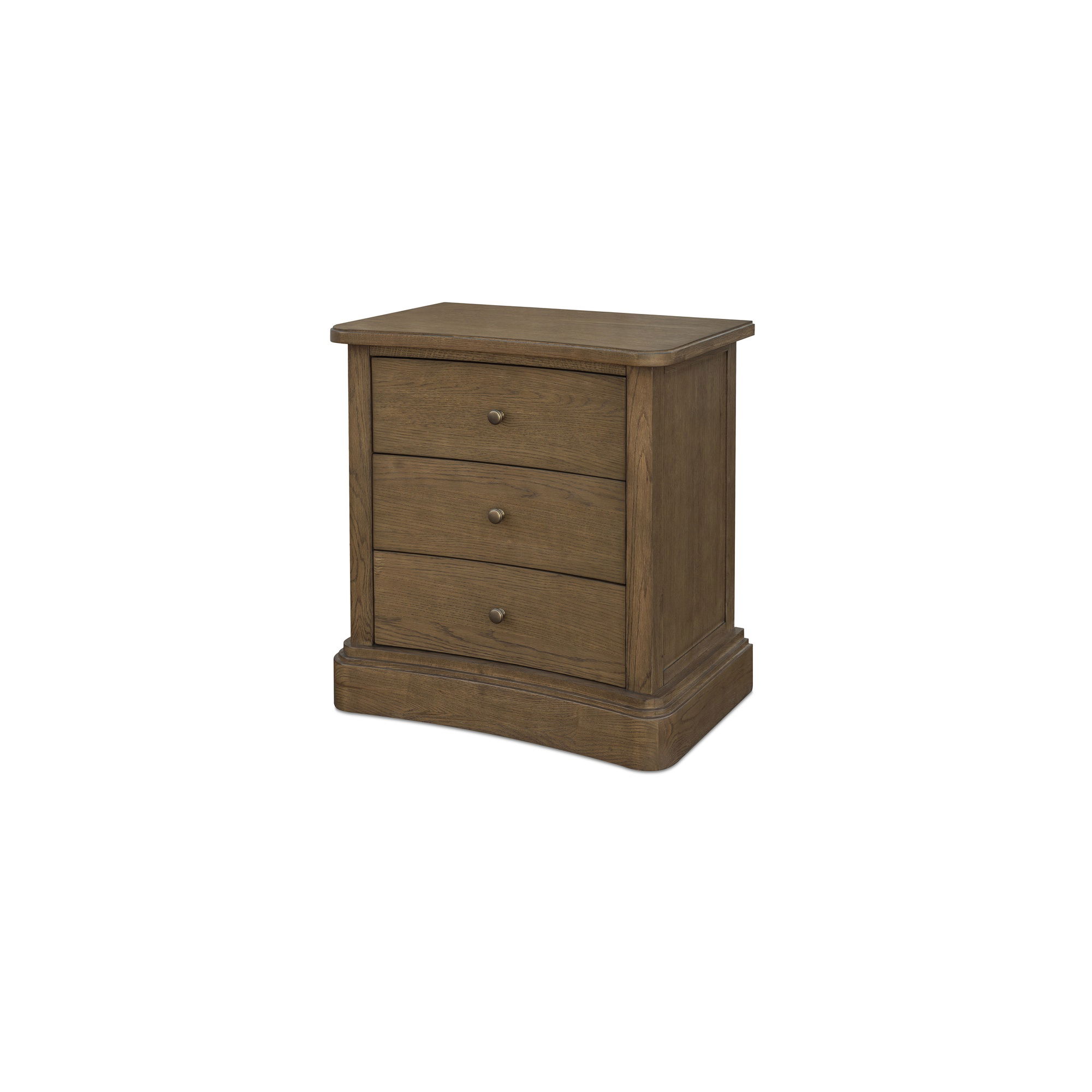 Clarence Nightstand Warm Brown, by Moe's Home, 28" width x 30" height x 18" depth View 2