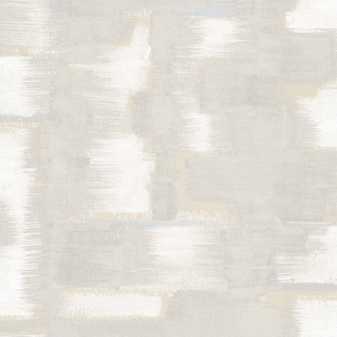 Modern Ikat Grey Peel & Stick Wallpaper