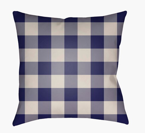 Checker Accent Pillow