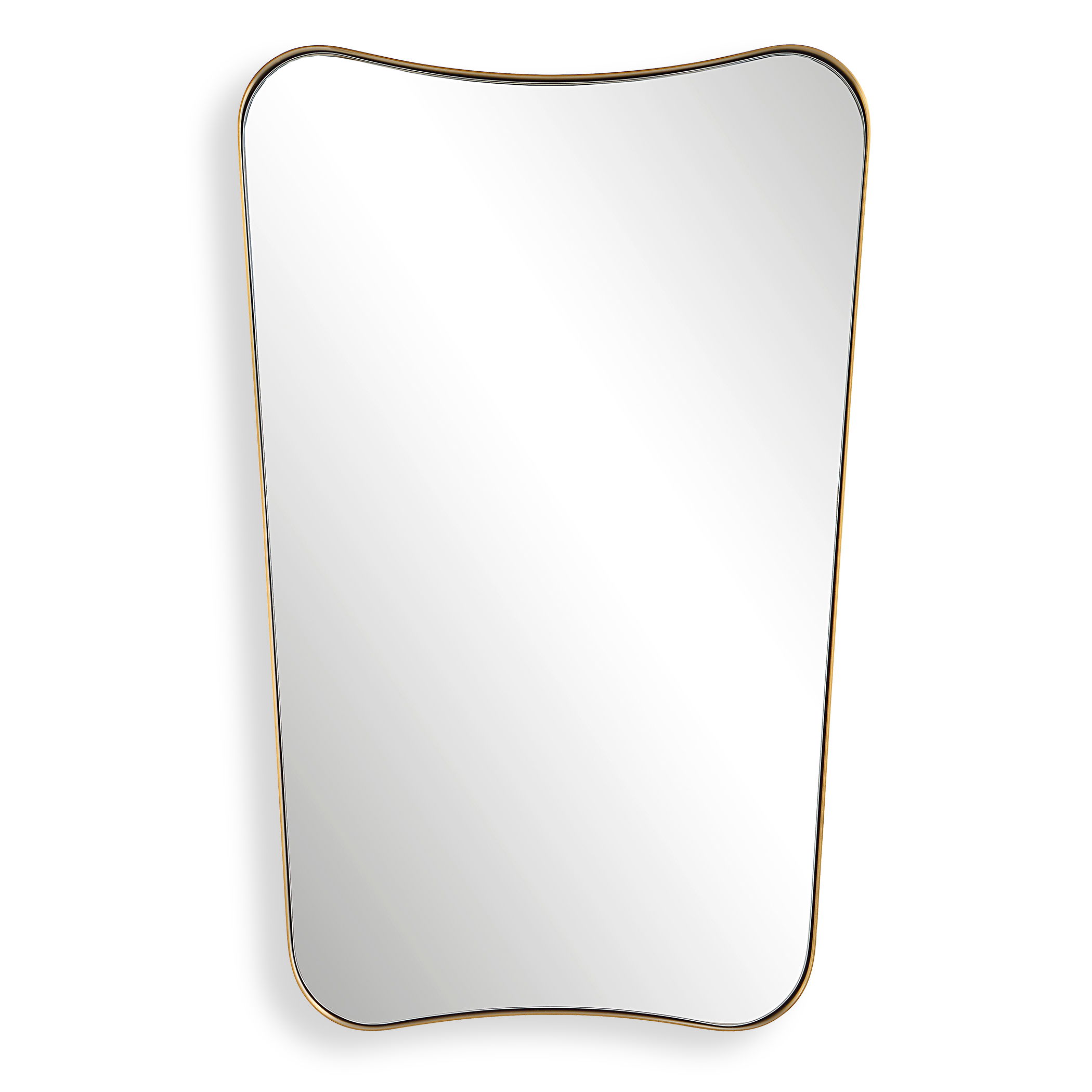Belvoir Brass Mirror large image 