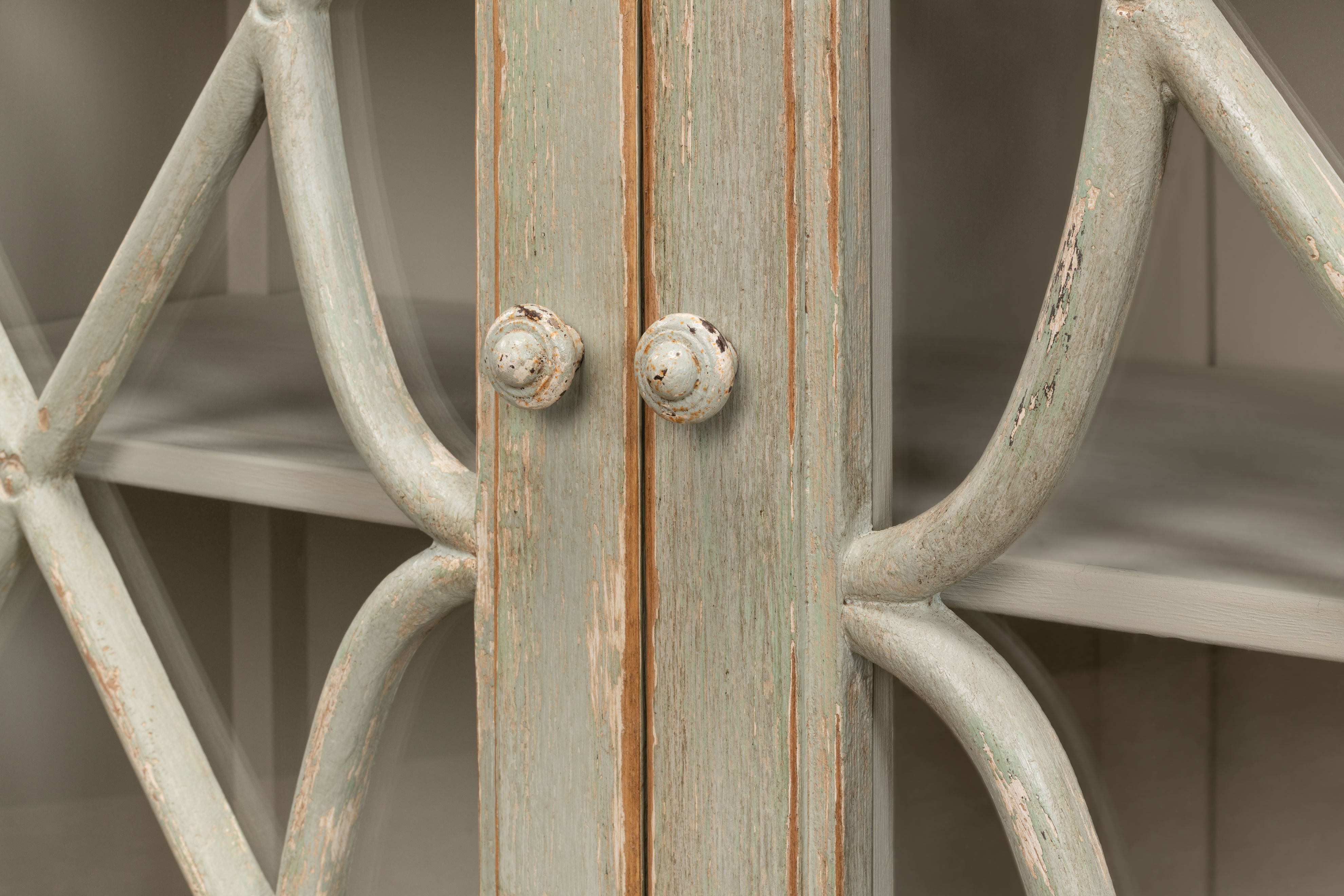 Sonya Sideboard, Sage, Cabinets & Sideboard by Sarreid, 87" length x 19" width x 35" height View 7