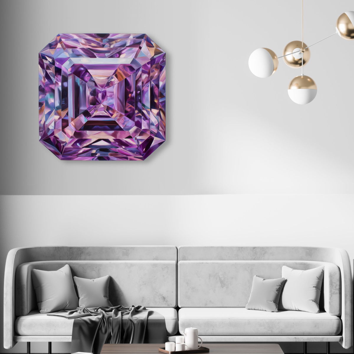 Amethystine Heart I (No Embellishment), by Oliver Gal,  20 View 2