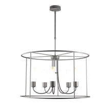 Online Designer Patio Portico 5 -Bulb 20" H Mains Only Outdoor Chandelier