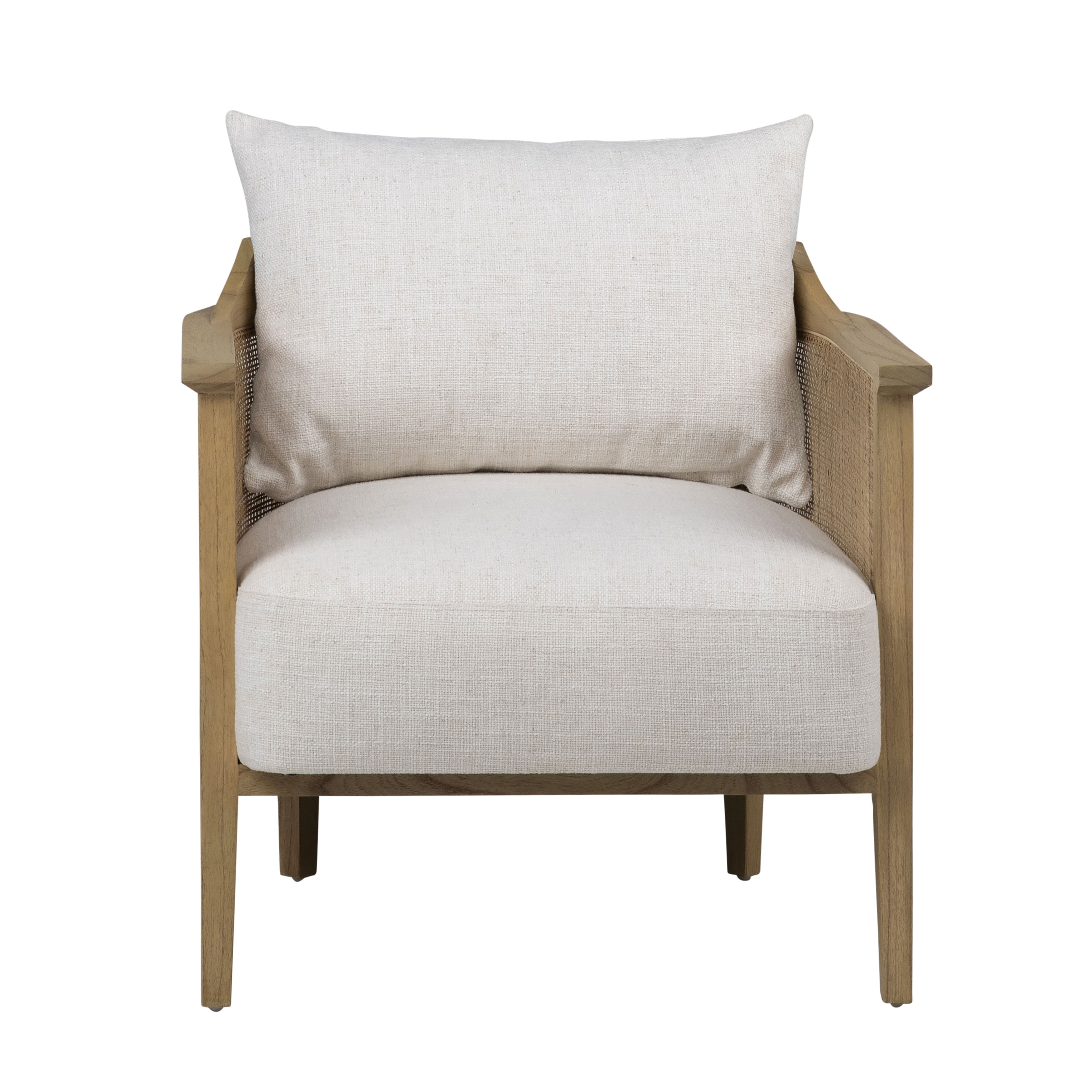 Miera Occasional Chair, Accent Chair by Dovetail, 27.75" width x 26.85" height x 31.5" depth View 2