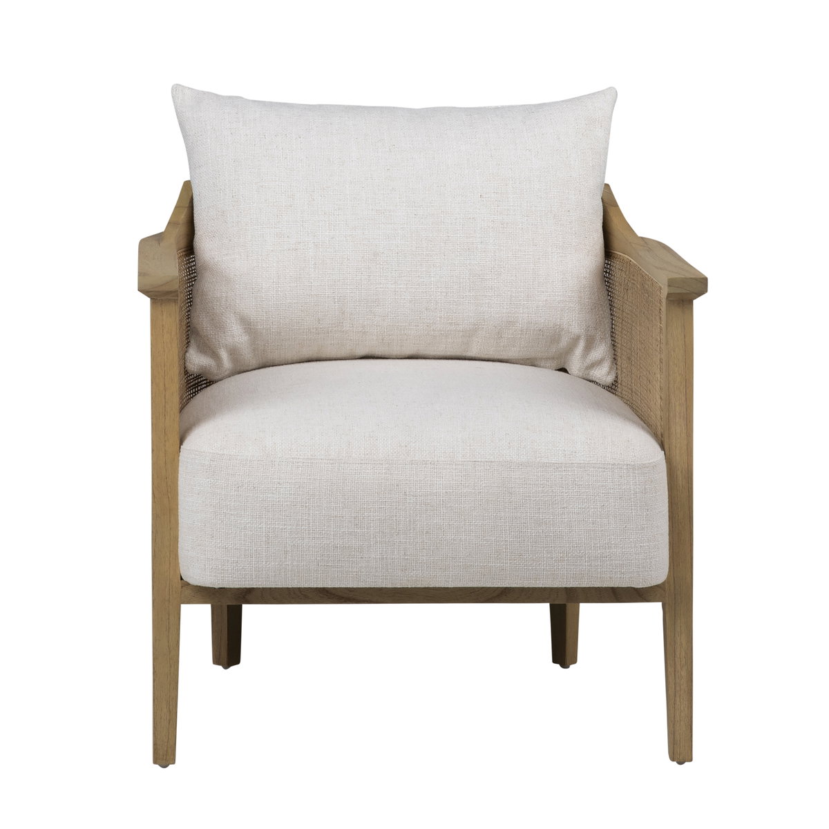 Miera Occasional Chair, Accent Chair by Dovetail, 27.75" width x 26.85" height x 31.5" depth View 2