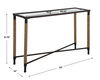 Braddock Coastal Console Table, Furniture by Uttermost, 52" width x 31.75" height x 14" depth thumbnail 3