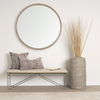 Khloe Taupe Square Pillow Cover thumbnail 1