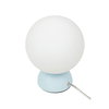 Ovi Table Lamp Light Blue, by Moe's Home, 5.9" width x 7.9" height x 5.9" depth thumbnail 3