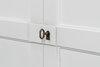 Center Media Base  Cortina White, by Sarreid, 1'8" length x 5'2" width x 3'1" height thumbnail 11