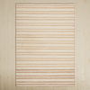 Rey Natural Striped Tan/ Ivory Area Rug thumbnail 3
