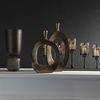 Kyler Textured Bronze Vases Set/2 thumbnail 2