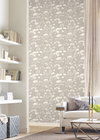 Botanical Fantasy Light Grey Wallpaper, by York Wall, 27' length x 2'3" width x 0.02" depth thumbnail 2
