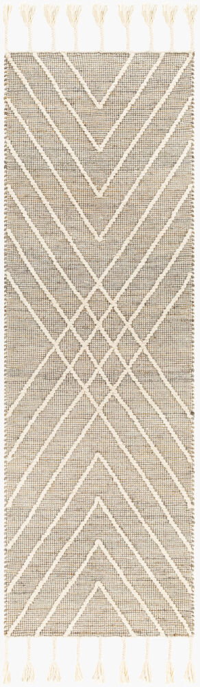 Norwood Handmade Rug, by Surya, 8' length x 2'6" width