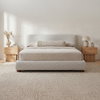 Beau Queen Storage Bed Speckled Light Grey, by Moe's Home, 5'11" width x 3'3.37" height x 7'9.3" depth thumbnail 7