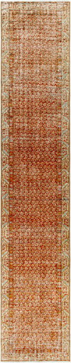 Antique One of a Kind Handmade Rug, by Surya, 13'4" length x 2'8" width thumbnail