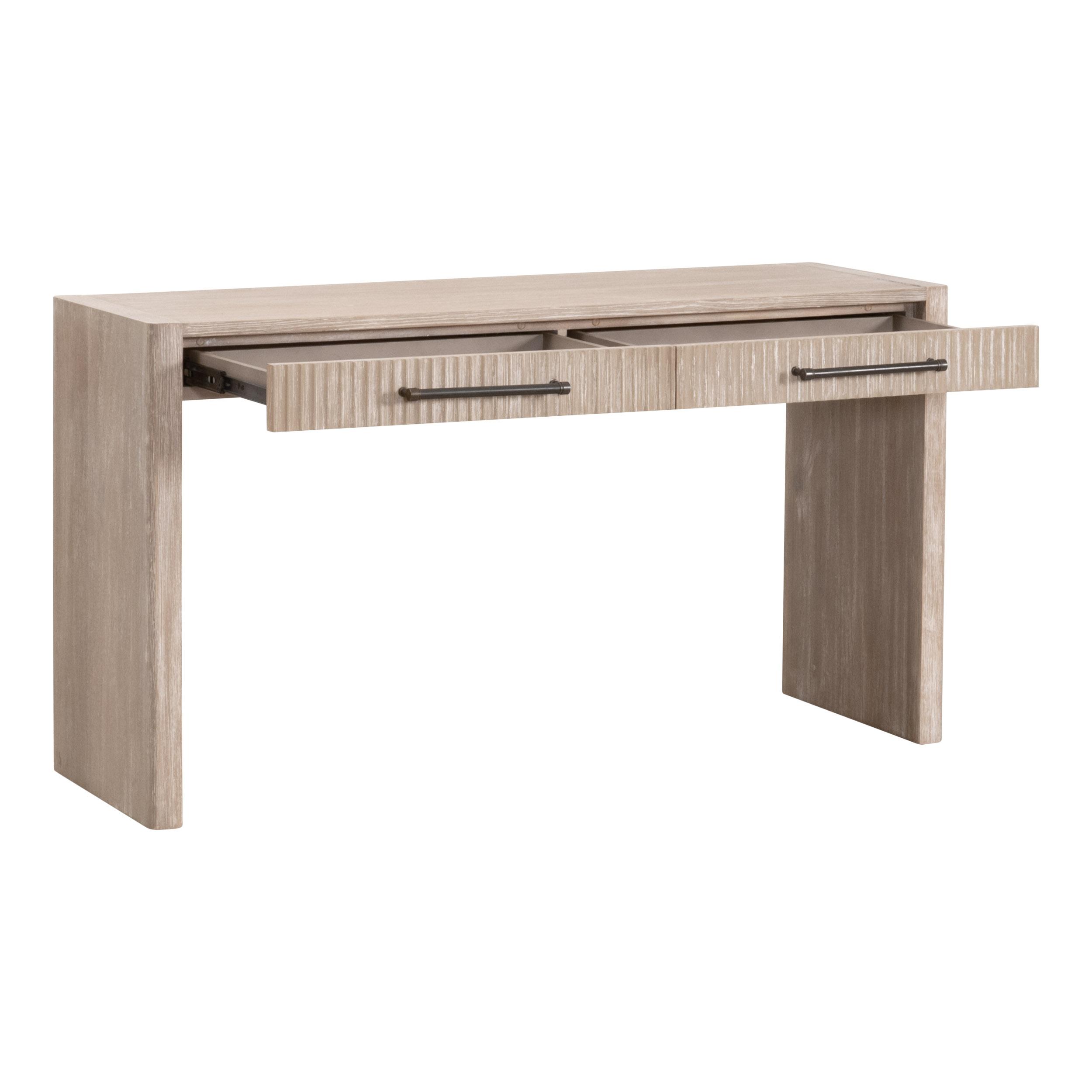 Halloway 2-Drawer Console Table, by Essentials for Living, 55" width x 30.25" height x 17.75" depth View 4