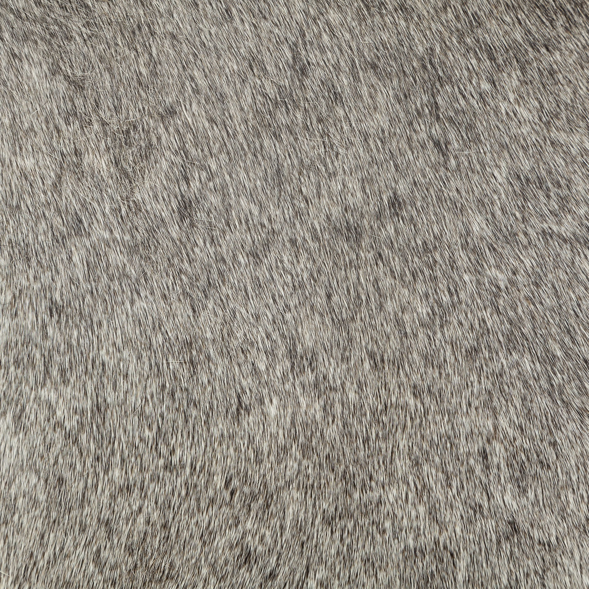 Zahavi I 23'H grey-toned hair-on-hide ottoman large image 