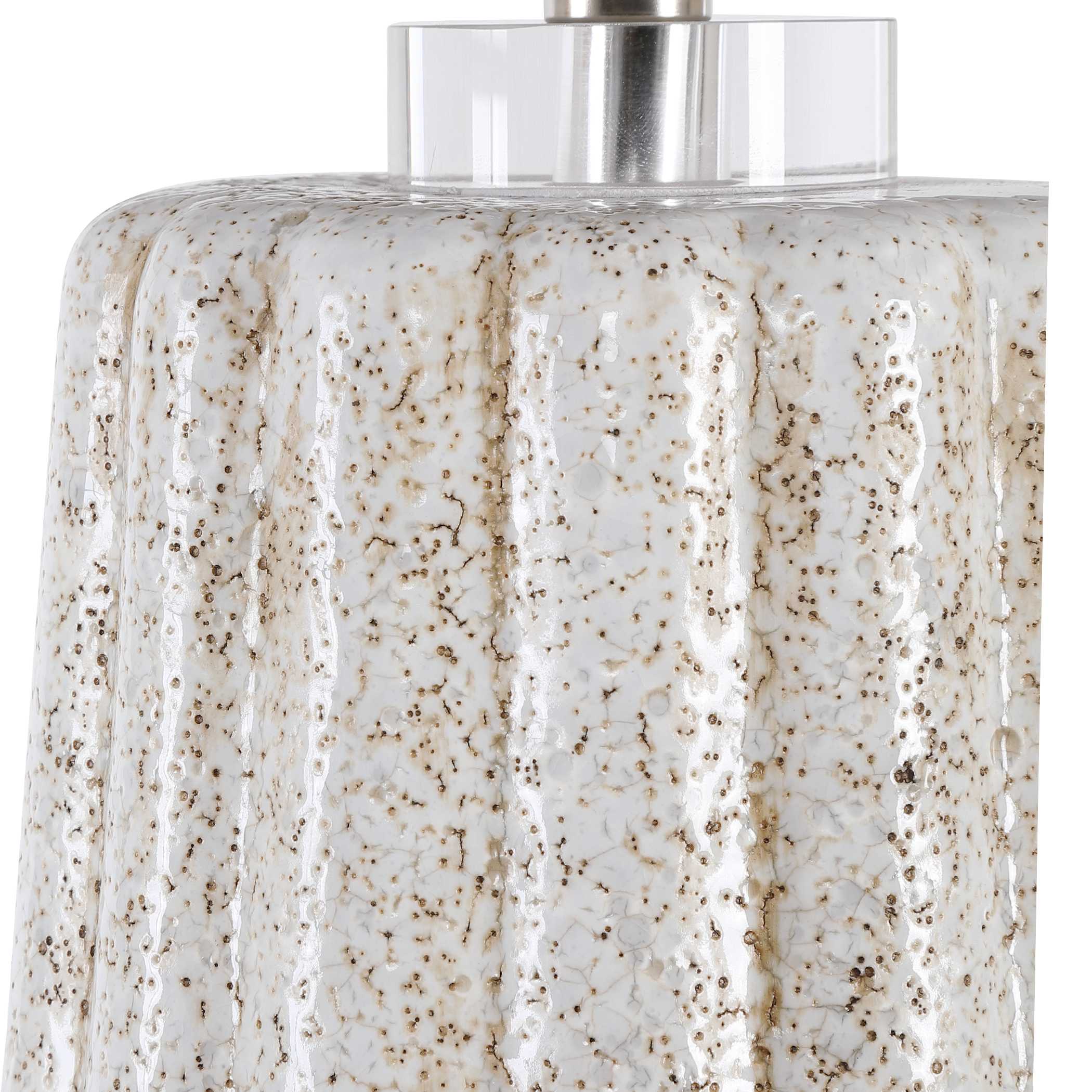 Pikes Stone-Ivory Table Lamp large image 