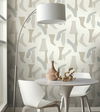 Modernist Neutral Peel & Stick Wallpaper, by York Wall, 20' length x 1'8.5" width x 0.02" depth thumbnail 3