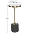 Laurier Mirrored Accent Table thumbnail 2