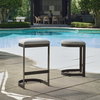 Maude Outdoor Bar Stool, Outdoor Stool by Uttermost, 1'5.2" width x 2'6" height x 1'5.25" depth thumbnail 3