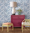 Club House Navy Blue Peel & Stick Wallpaper thumbnail 1