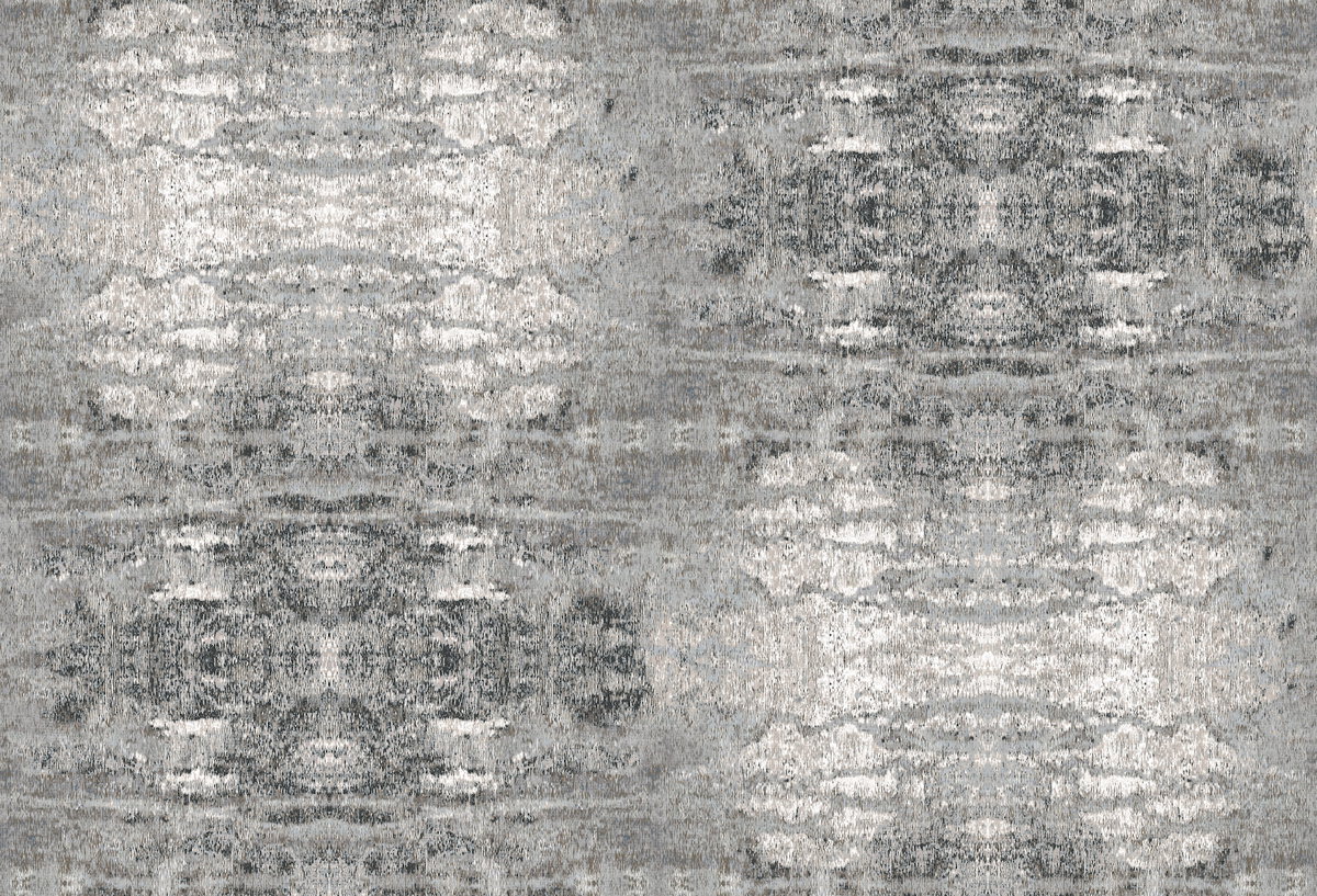 Sarong Print Grey Peel & Stick Wallpaper, by York Wall, 18'10.8" length x 1'6" width x 0.02" depth