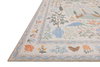 Rifle Paper Co. x Loloi Menagerie Rug, 2'3" length x 5' width thumbnail 2