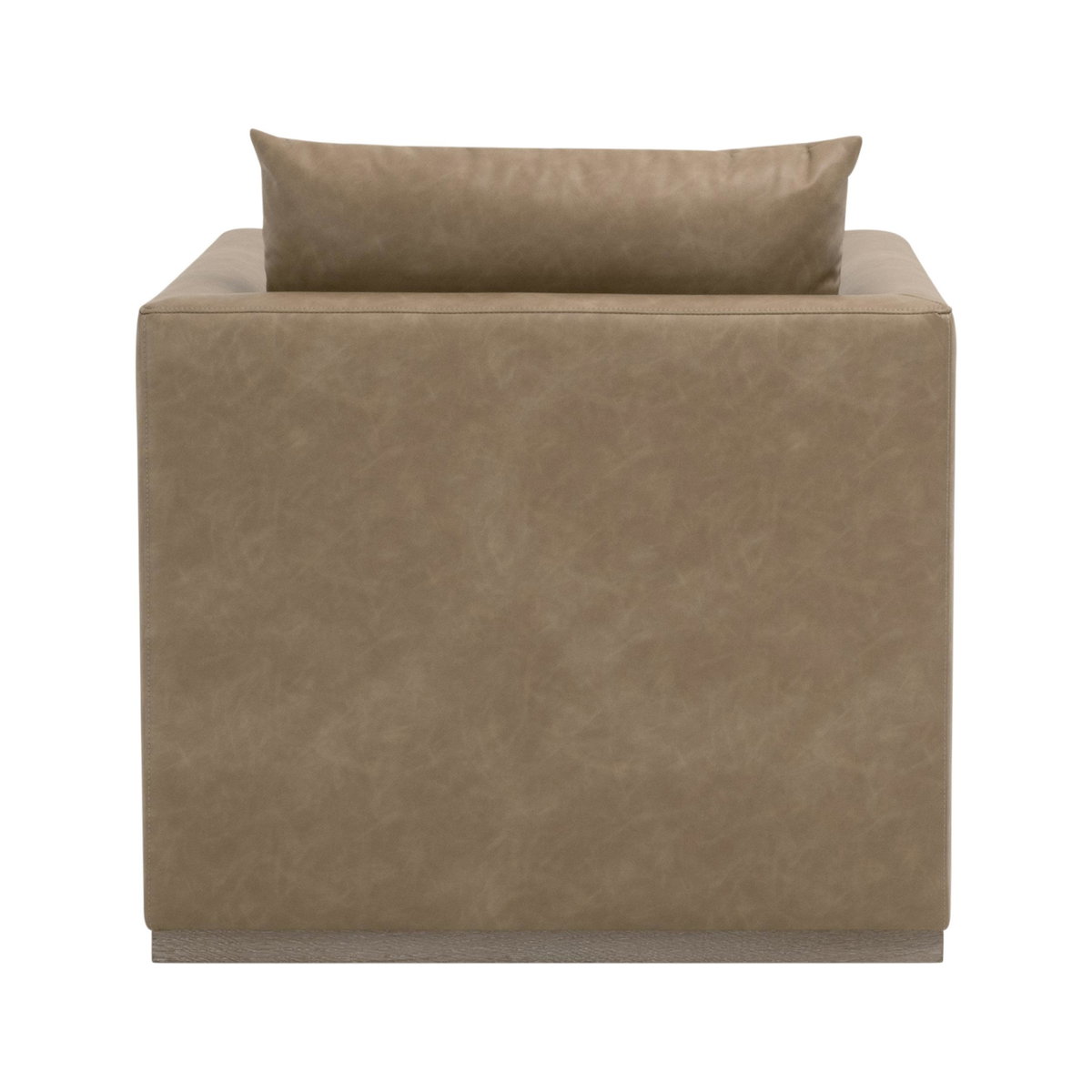 Siena Plinth Base Swivel Club Chair, Accent Chair by Essentials for Living, 33" width x 35" height x 35" depth View 5