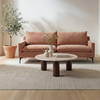 Paris Sofa Heritage Pink, Sofas & Sectional by Moe's Home, 80" width x 27.5" height x 35" depth thumbnail 6