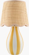 Melbu Accent Table Lamp, by Surya, 8" width x 14" height thumbnail