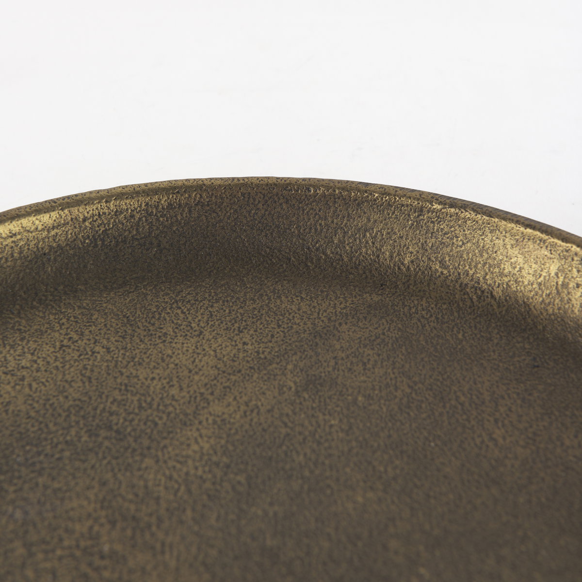 Marlowe Aluminium Tray - Small, Decorative Tray by Mercana, 14" length x 11.75" width x 1" height View 9