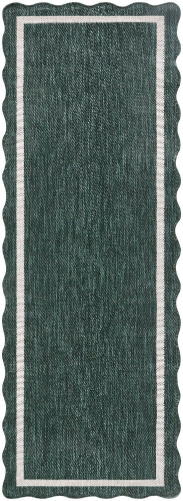 Miami Beach Machine Woven Rug, by Surya, 7'2.61" length x 2'7.5" width