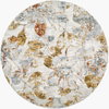 Roseanne Machine Woven Rug, by Surya, 5'2.99" length x 5'2.99" width thumbnail