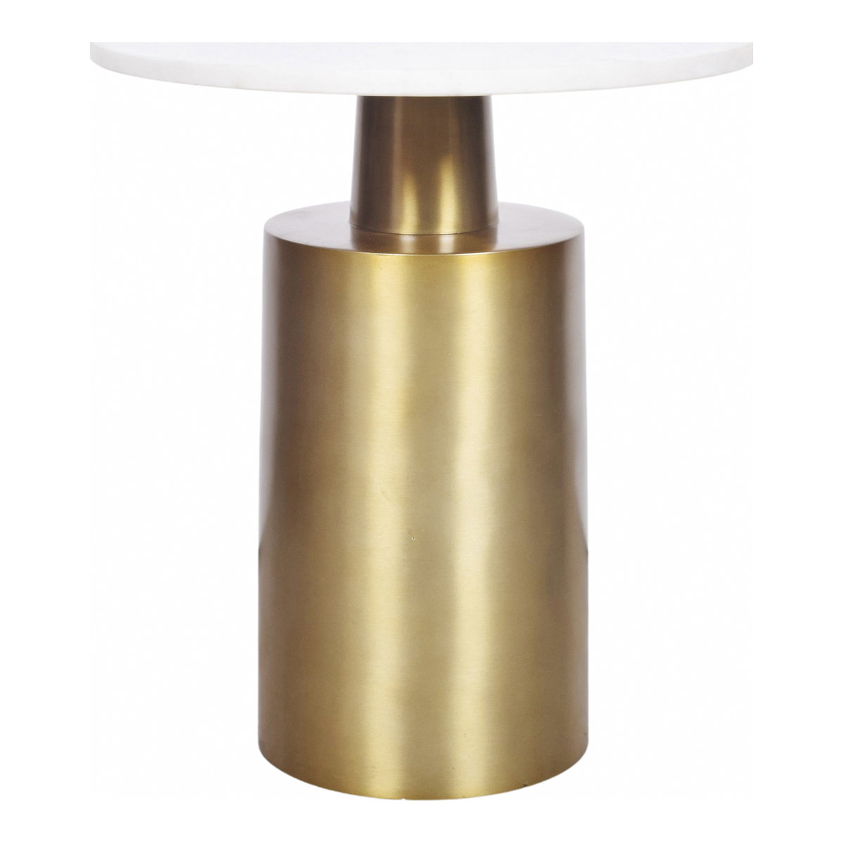 France Accent Table Gold, Side & End Table by Moe's Home, 18" width x 20" height x 18" depth View 1