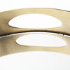 Serkis 15L x 15W Gold Metal Mirrored Base Round Tray thumbnail 7