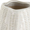 Echo Ridge White Vases Set/2, by Uttermost, 7.25" width x 14.75" height x 7.25" depth thumbnail 4