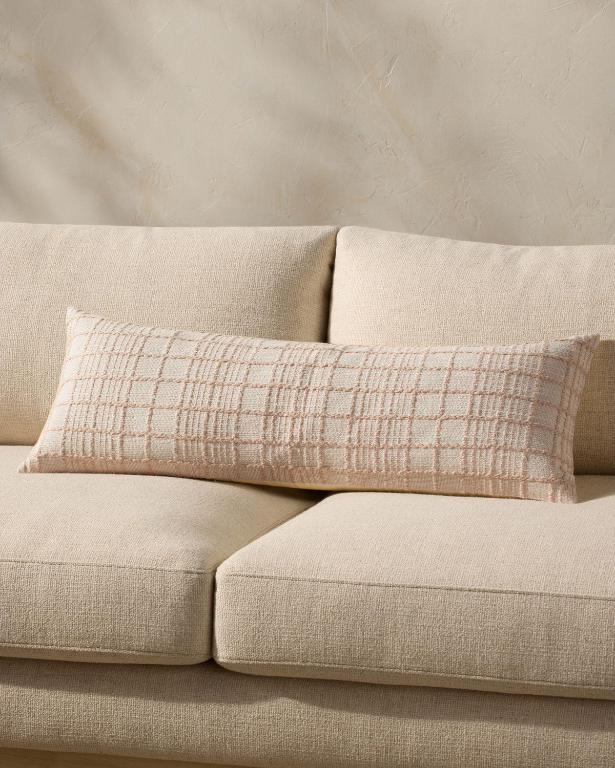 Magnolia Home by Joanna Gaines x Loloi Liv Pillow, Decorative Pillow, 13" length x 35" width View 2