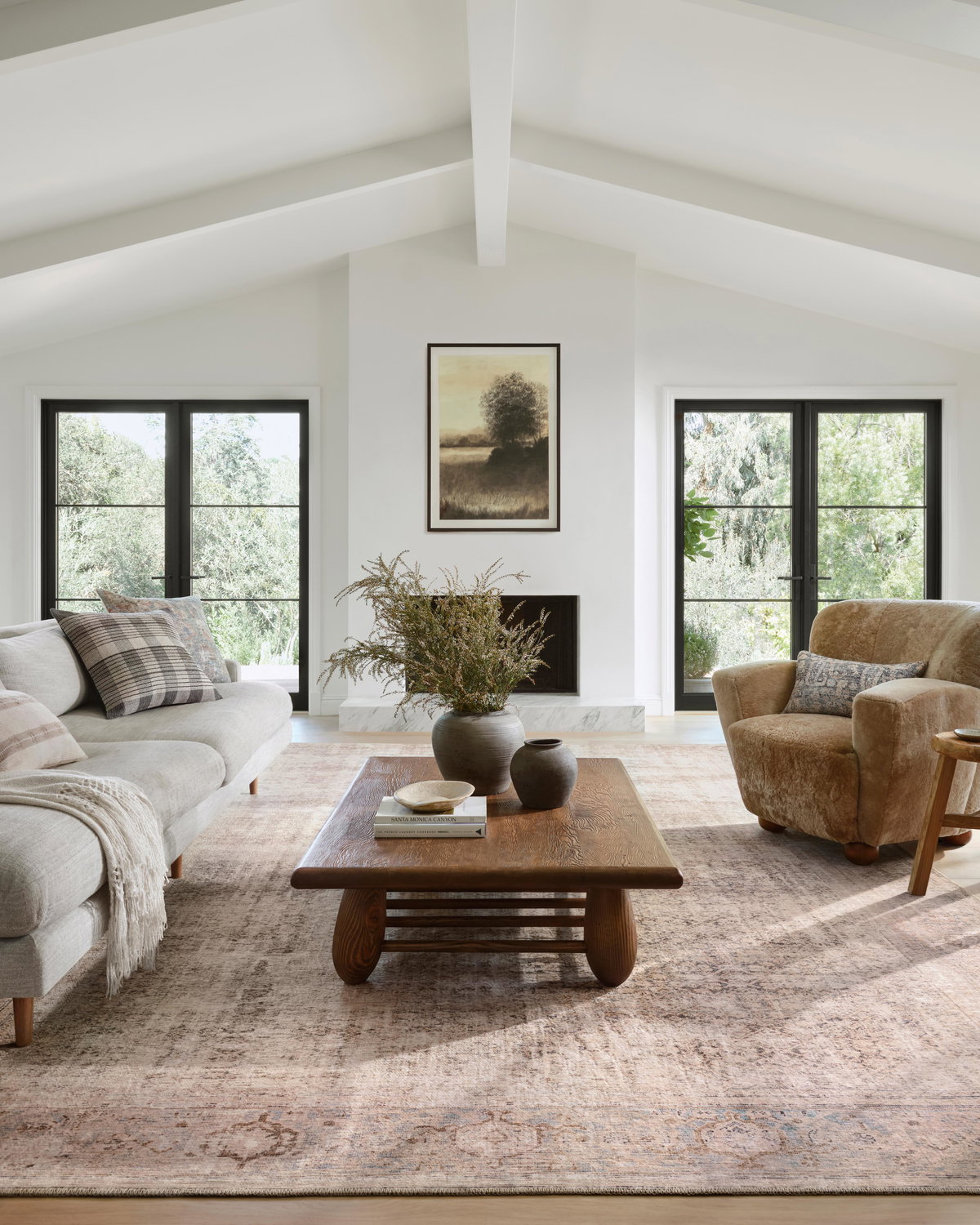 Amber Lewis x Loloi Georgie Rug, 5' length x 7'6" width View 2