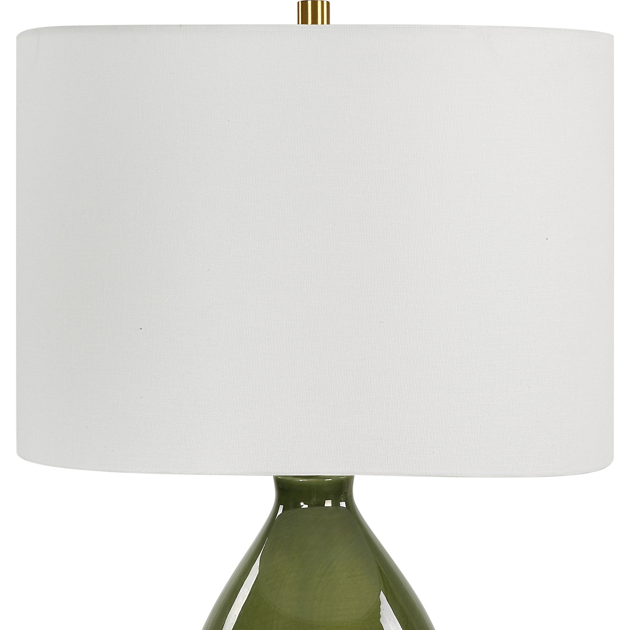 Gourd Green Table Lamp large image 